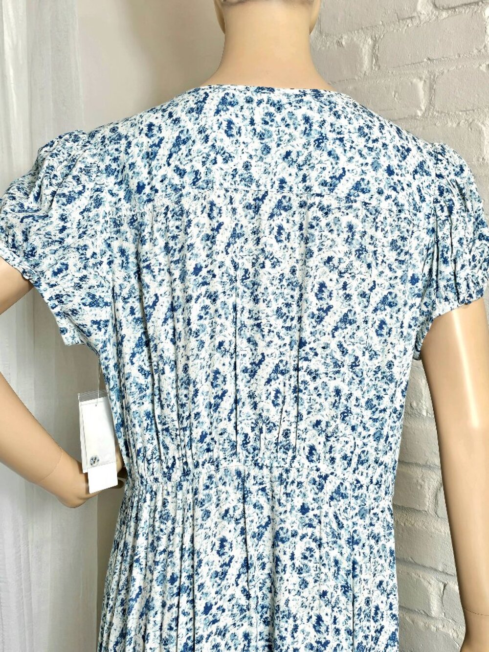 Treasure & Bond Harlow Blooms Floral Maxi Dress Size XL NWT Nordstrom - Picture 6 of 13